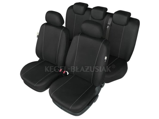 AUTOPOTAH "SCHMIDT" SEAT Toledo 2004-2012 (III) SOLID CERNA sada 9 ks