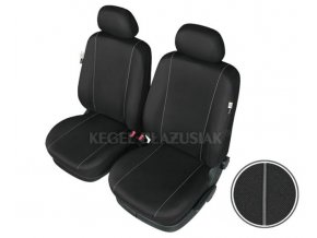 AUTOPOTAH "SCHMIDT" na predni sedacky OPEL Corsa od 2000 (C, D) SOLID CERNY 2ks
