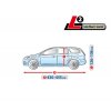 Plachta na auto BASIC GARAGE  L2 hatchback/kombi