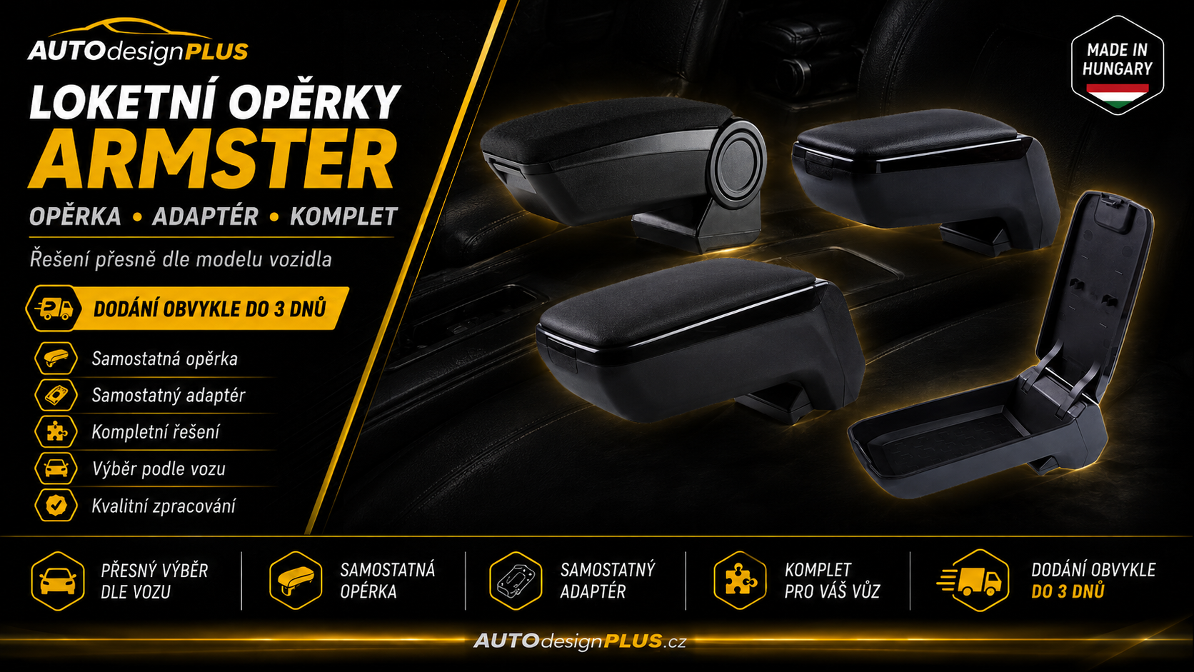 Loketní opěrky