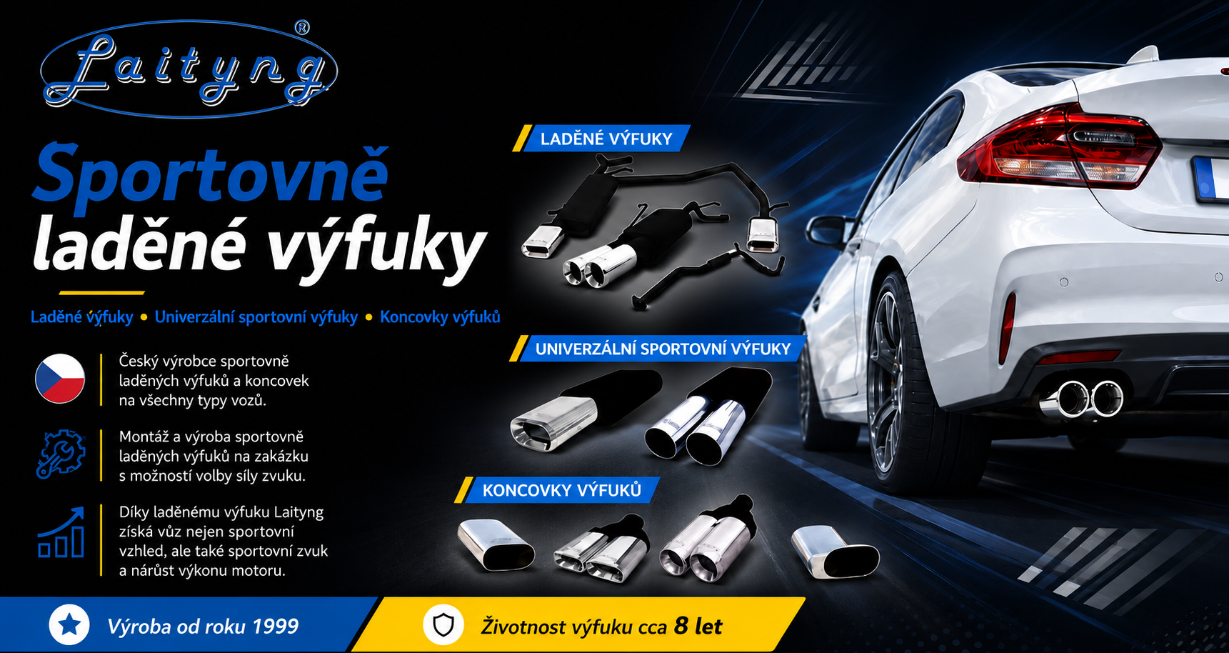 Laityng výfuky