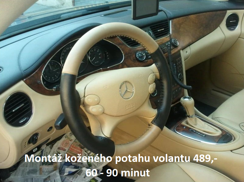 Montáž Koženého potahu volantu