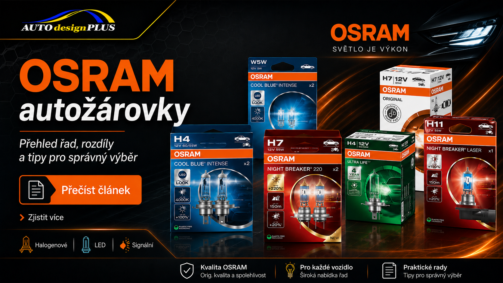 OSRAM srovnání
