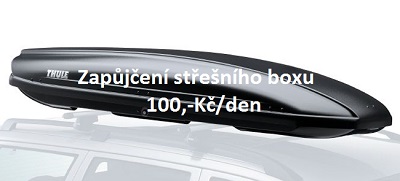 Zapůjčení střešního boxu