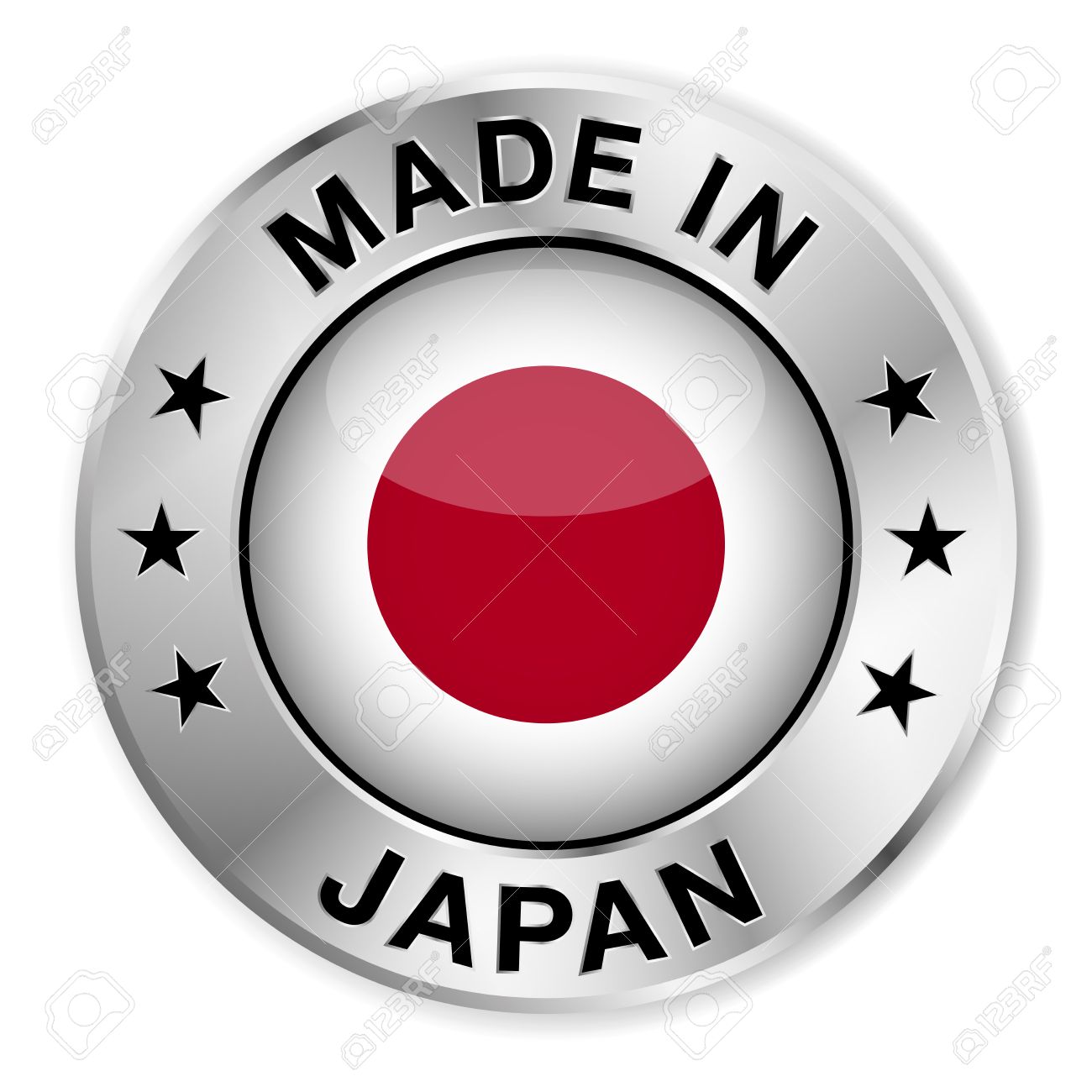 27087599-made-in-japan-silver-badge-and-icon-with-central-glossy-japanese-flag-symbol-and-stars