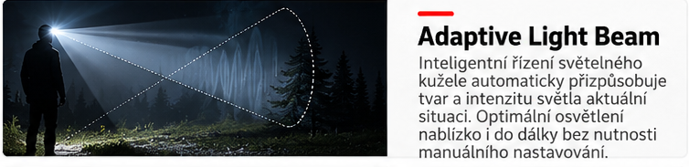 Adaptive Light Beam