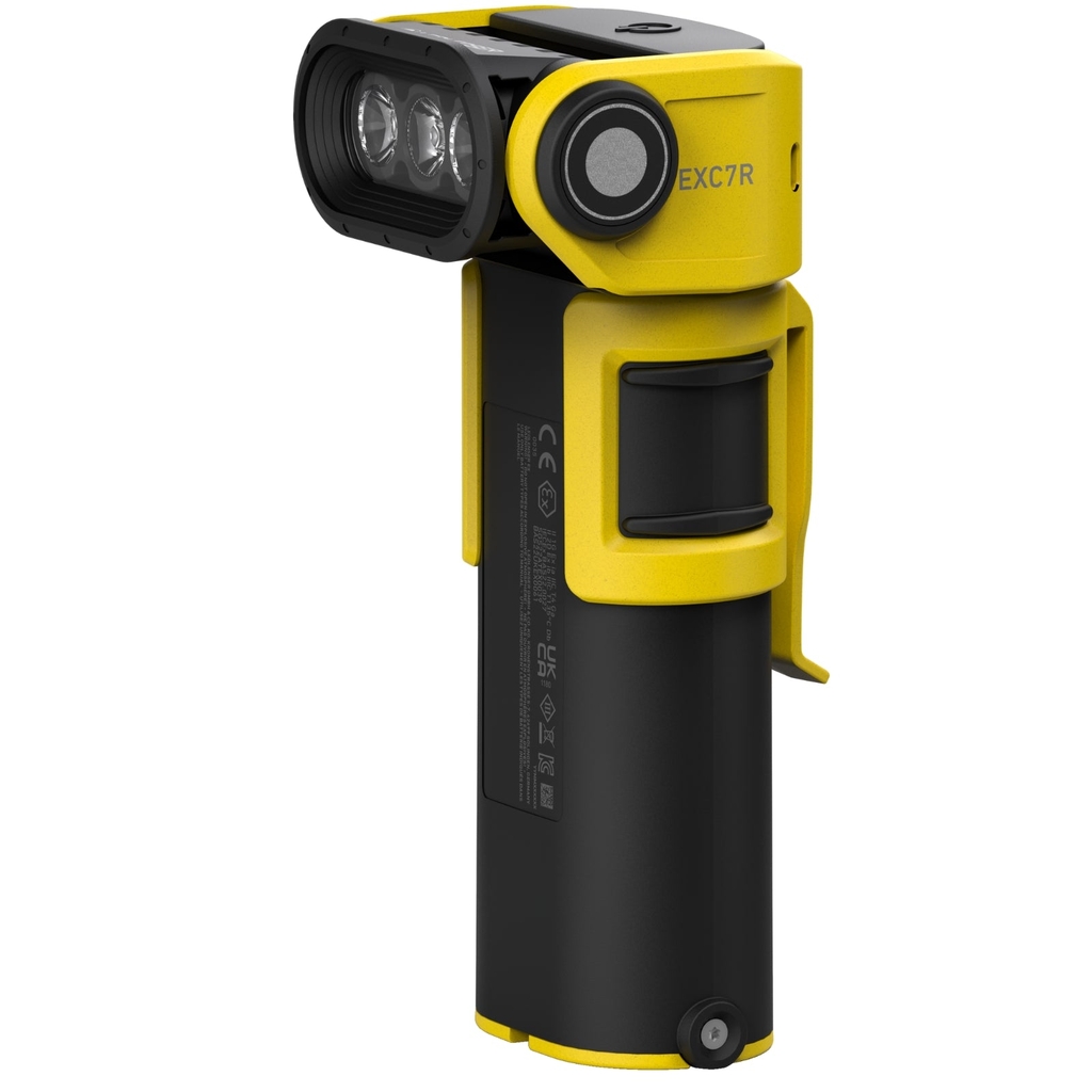 LEDLENSER EXC7R včetně nabíječky – nabíjecí ruční svítilna