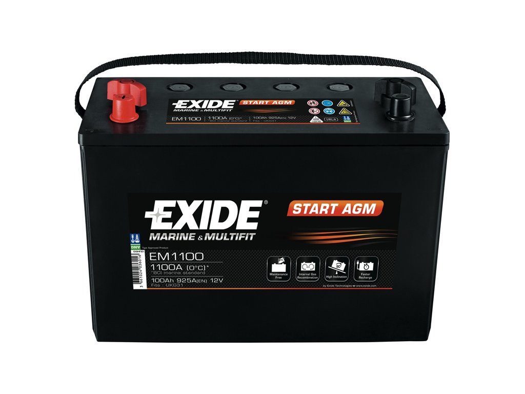 Аккумуляторы емкостью 100 а ч. Аккумулятор Exide AGM. Аккумулятор ексайд 100. Аккумулятор автомобильный АГМ 100а. АГМ Эксайд 100.