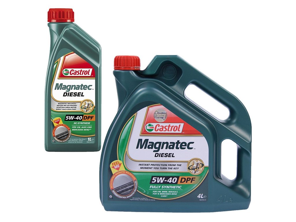 Castrol Magnatec Diesel 5W40 DPF motorový olej