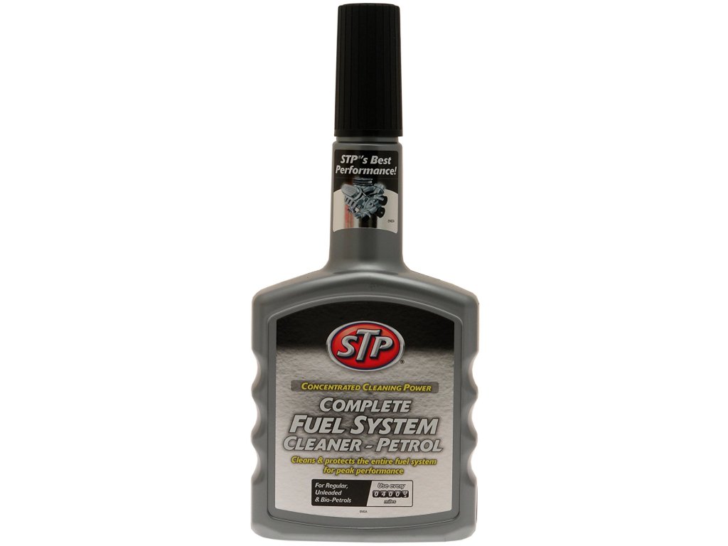 STP Complete Fuel System Cleaner Petrol čistič palivového systému benzin 400 ml AUTOdesignPLUS