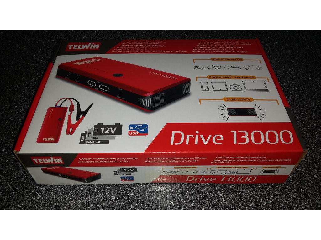 TELWIN BOOSTER DRIVE 13000 Startovací zdroj - AUTOdesignPLUS