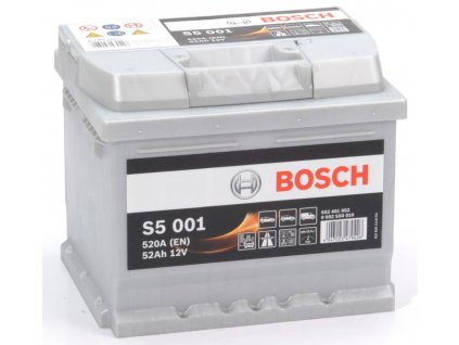 Autobaterie BOSCH S5 12V 52Ah 520A EN 0092S50010