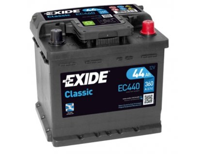 Autobaterie EXIDE Classic 12V 44Ah 360A EC440