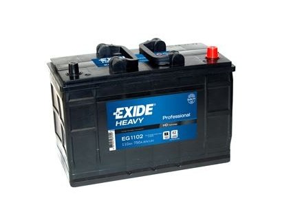 Autobaterie Exide Professional HD 12V 110Ah 750A EG1102