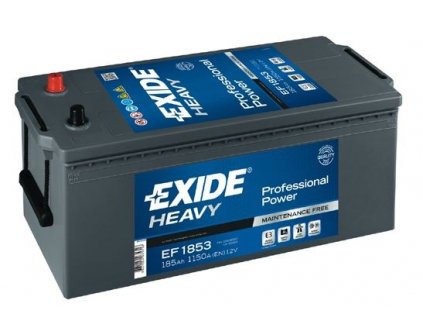 Autobaterie EXIDE Professional Power HDX 12V 185Ah 1150A EF1853
