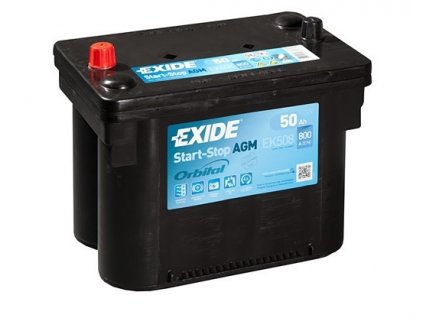 Autobaterie EXIDE Start-Stop AGM 12V 50Ah EK-508