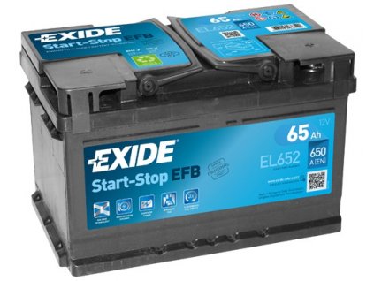 Autobaterie EXIDE Start-Stop EFB 12V 65Ah EL-652