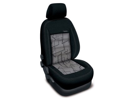 Autopotahy Škoda FABIA III, KOMBI, AUTHENTIC DOBLO, matrix šedý