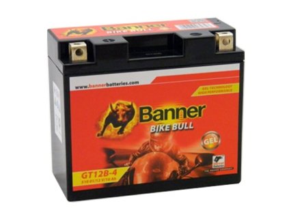 Banner BIKE BULL GEL 51001 GT12B-4 12V 10Ah 185A = YT12B-4