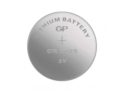 Baterie CR2025 3 V/150 mAh, průměr 20 x 2,5 mm