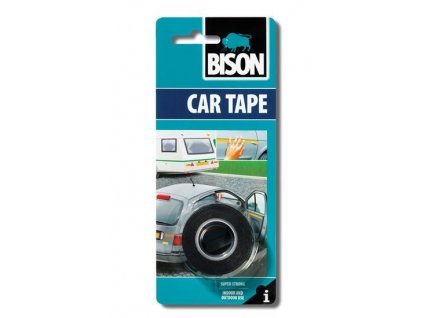 BISON CAR TAPE oboustranná lepící páska černá1,5m