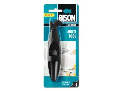 BISON SILICONE MULTI TOOL  Univerzální nůž a stěrka v jednom pro práci s lepidla a tmely