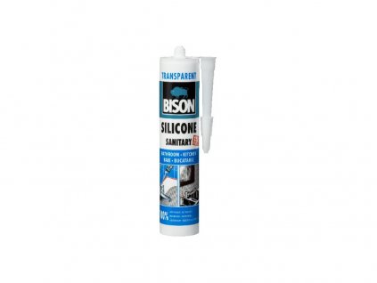 BISON SILICONE SANITARY Sanitární silikonový tmel - čirý 280 ml