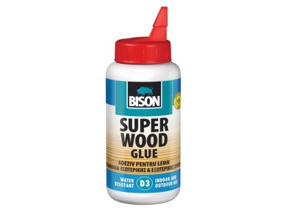 BISON SUPER WOOD Vodovzdorné lepidlo na dřevo D3 750 g