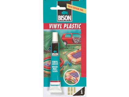 BISON VINYL PLASTIC  lepidlo na na měkčené plasty se záplatou 25 ml