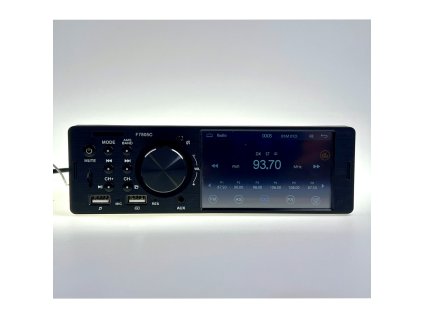 1DIN autorádio s 2" LCD/3x USB/SD/Bluetooth/CarPlay/AndroidAuto