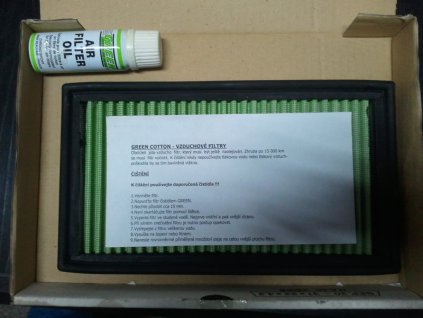 GREEN Coton Air Filter Sportovní vzduchový  filtr  P 511488