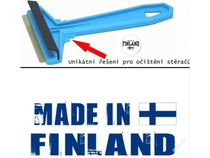 HOKKIPLAST Finská zimní autoškrabka MURSKA 575 s mosaznou čepelí - 100% originál