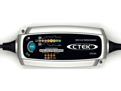 Inteligentní nabíječka a tester CTEK MXS 5.0 /12V Test and Charge