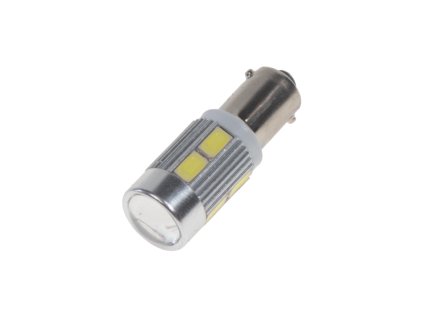 LED BA9s bílá, 12-24V, 10LED/5730SMD