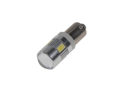 LED BA9s bílá, 12-24V, 6LED/5730SMD