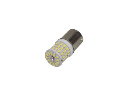 LED BA15S bílá, 12/24V, 57LED/3014SMD