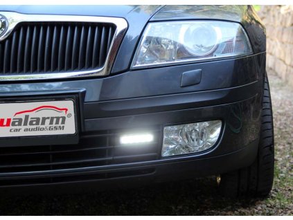 LED světla pro denní svícení Škoda Octavia 2004-08, ECE