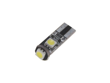 x LED T10 bílá, 12V, 3LED/3SMD