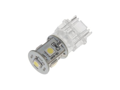 LED T20 (3156) bílá, 12V, 5LED/3SMD