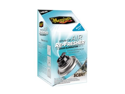 Meguiar's Air Re-Fresher Odor Eliminator - New Car Scent - desinfekce klimatizace + pohlcovač pachů + osvěžovač vzduchu, 71 g
