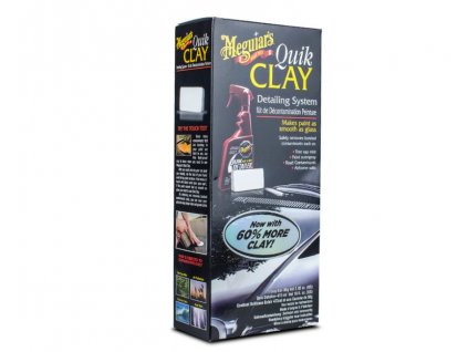 Meguiars Quik Clay Starter Kit základní sada pro odstranění odolných nečistot z laku