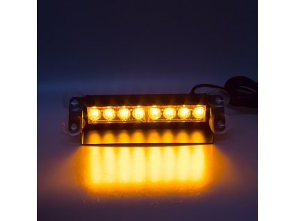 PREDATOR LED vnitřní, 8x3W, 12-24V, oranžový, 240mm