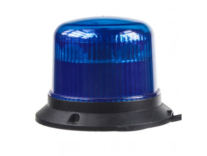 PROFI LED maják 12-24V 10x3W modrý magnet ECE R10 121x90mm