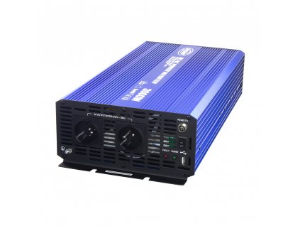 Sinusový měnič napětí z 24/230V + USB, 3000W