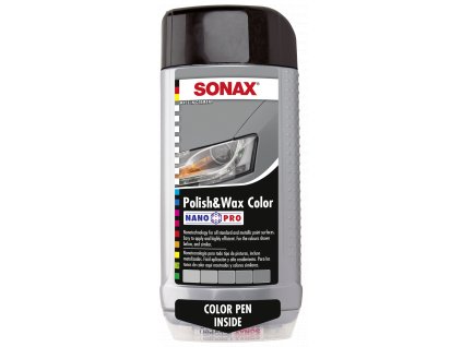 SONAX Barevná leštěnka stříbrošedá - 500 ml 296300