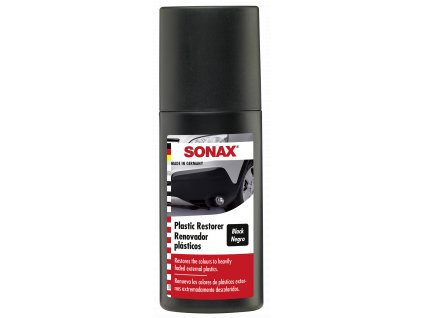 SONAX Obnovovač plastů - černý 100ml 409100