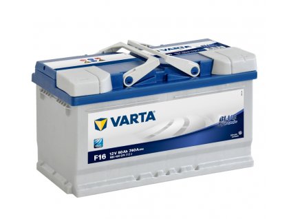 Varta Blue Dynamic 80AH 740A,580400, F16 vysoká