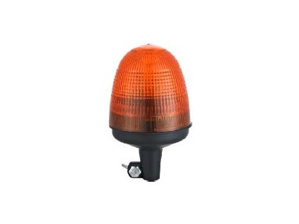 x LED maják, 12-24V, oranžový na držák, homologace