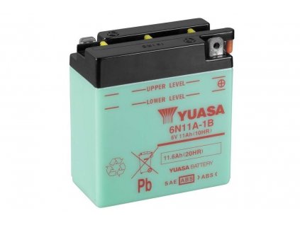 Motobaterie YUASA 6N11A-1B (6V 11Ah)