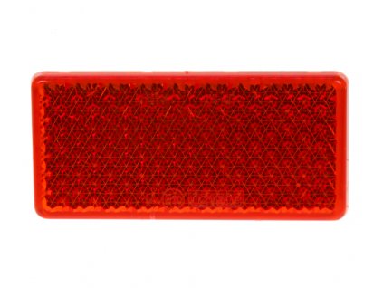 Zadní (červený) odrazový element - obdélník 95 x 45mm nalepovací